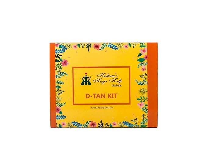 Kulsum's Kaya Kalp Herbals D Tan Kit (For All Skin Types) - 100 gms