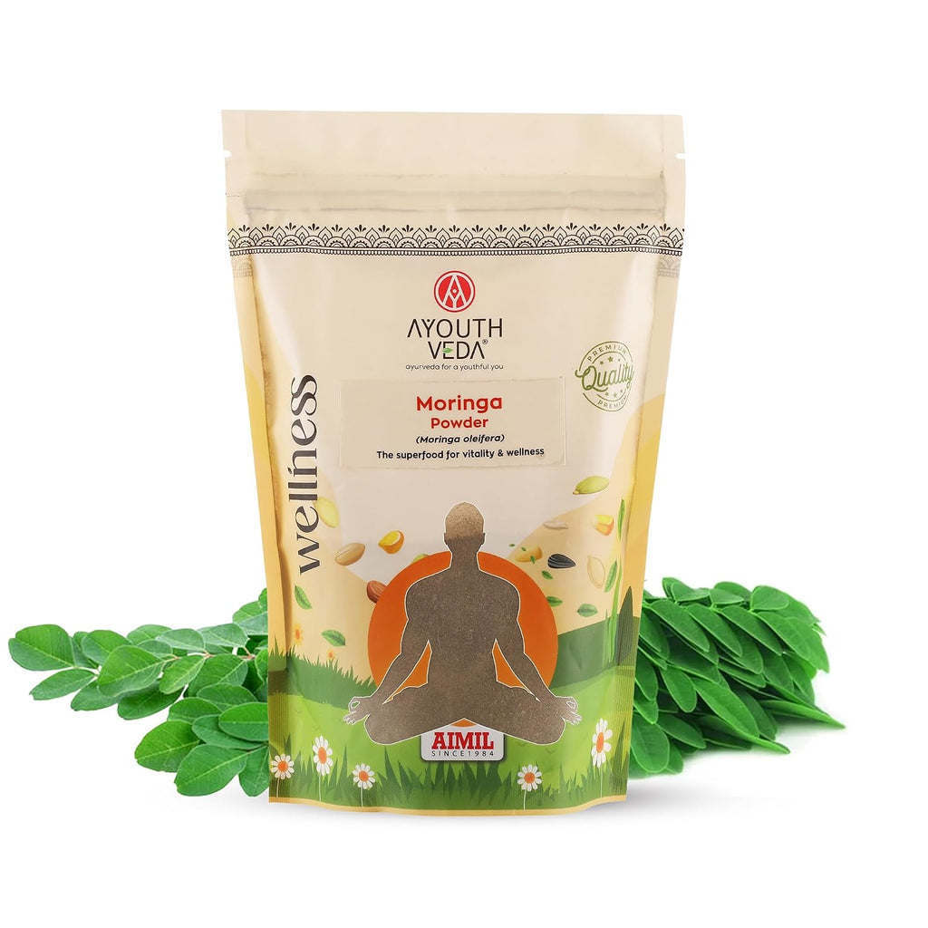Ayouthveda Moringa Powder – Leaf Powder for Daily Detox & Vitality Net Qty: 200g