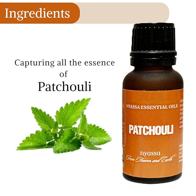 Nyassa Patchouli Essential Oil - 20 Ml
