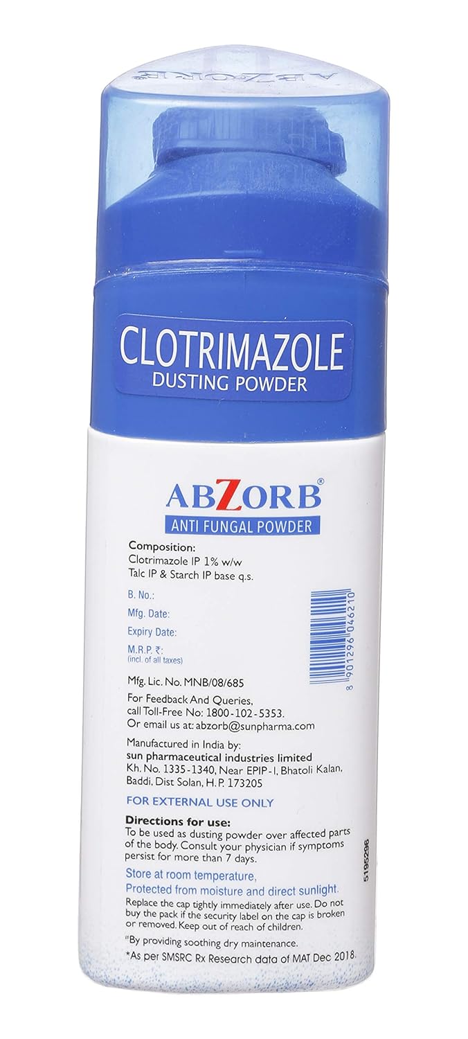 Abzorb Anti Fungal Dusting Powder 100 gm
