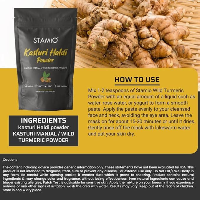 Stamio Kasturi Haldi Powder - 750 gms