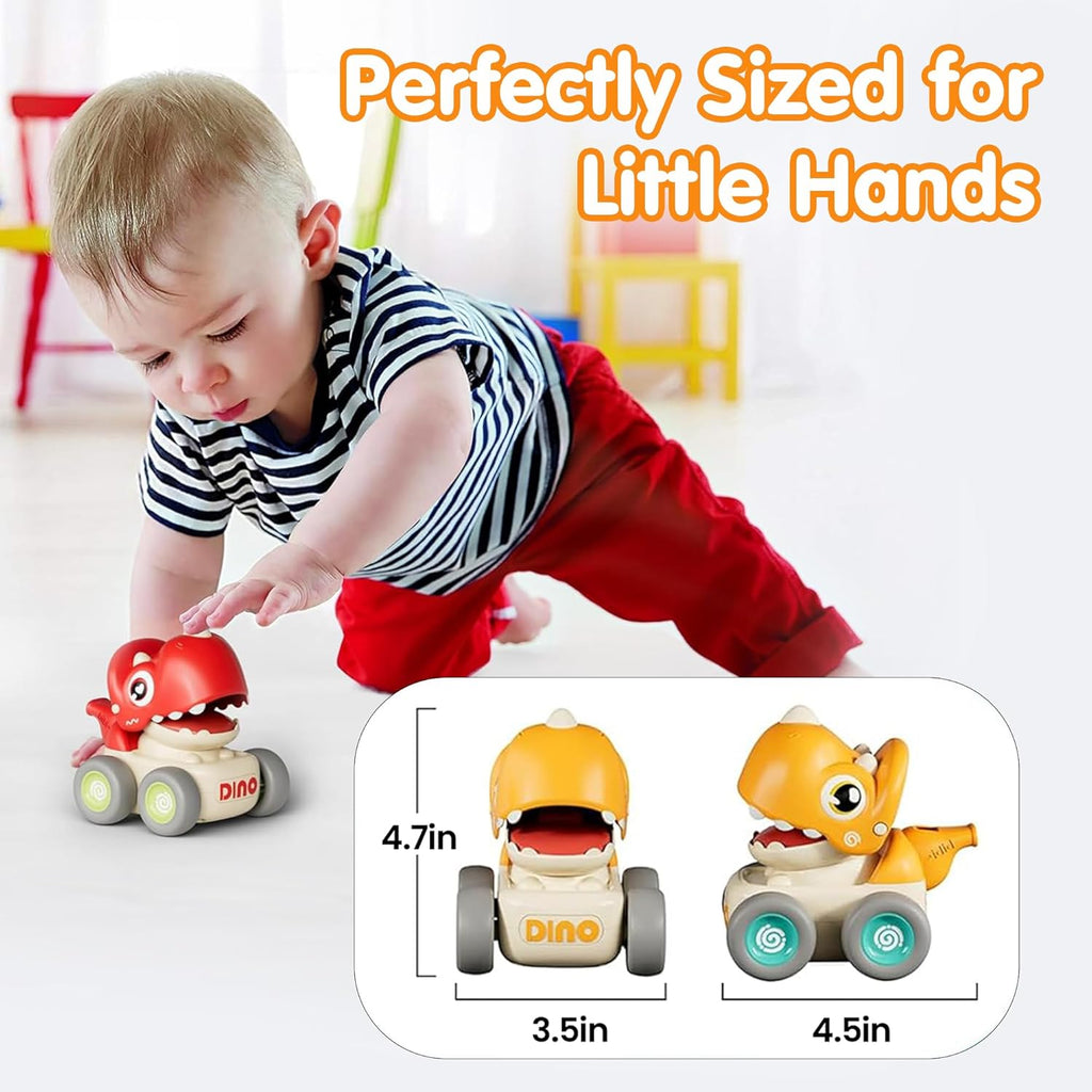 Kidology Dinosaur Cars Set Multicolor
