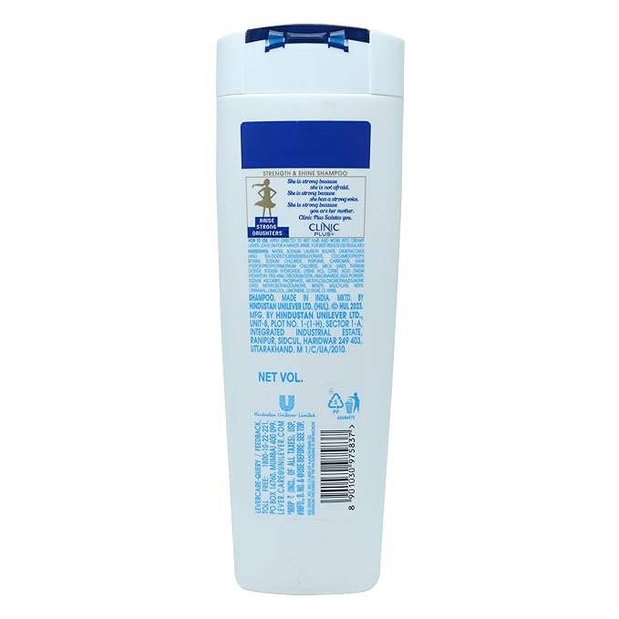Clinic Plus Strength & Shine Egg Protein Shampoo - 340 ml