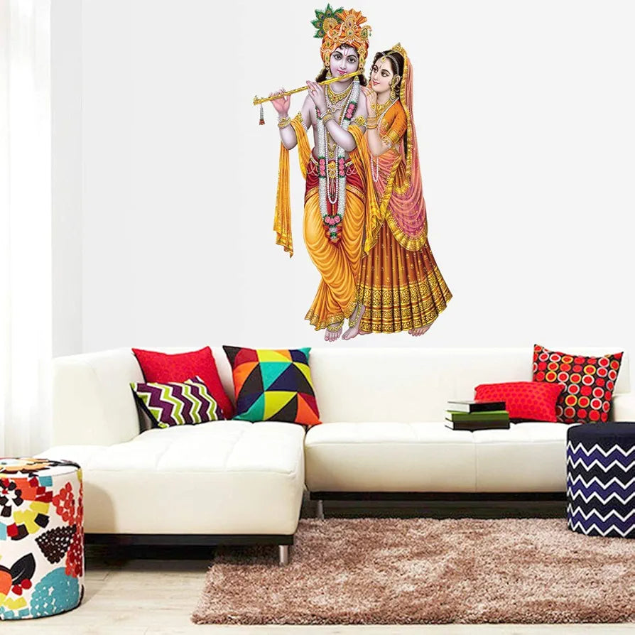 Rangoli White Glossy Vinyl Wall Sticker Premium Self-Adhesive Waterproof Parent-7 Design-9