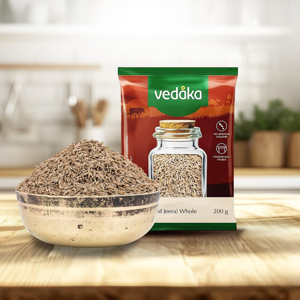 Vedaka Cumin (Safed Zeera) whole, 200 g
