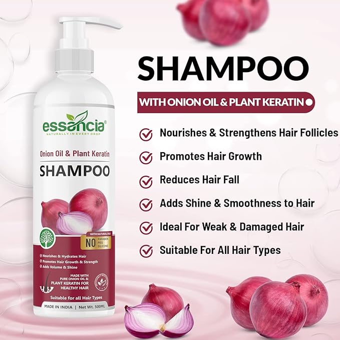 Essancia Onion Shampoo - 500 ml
