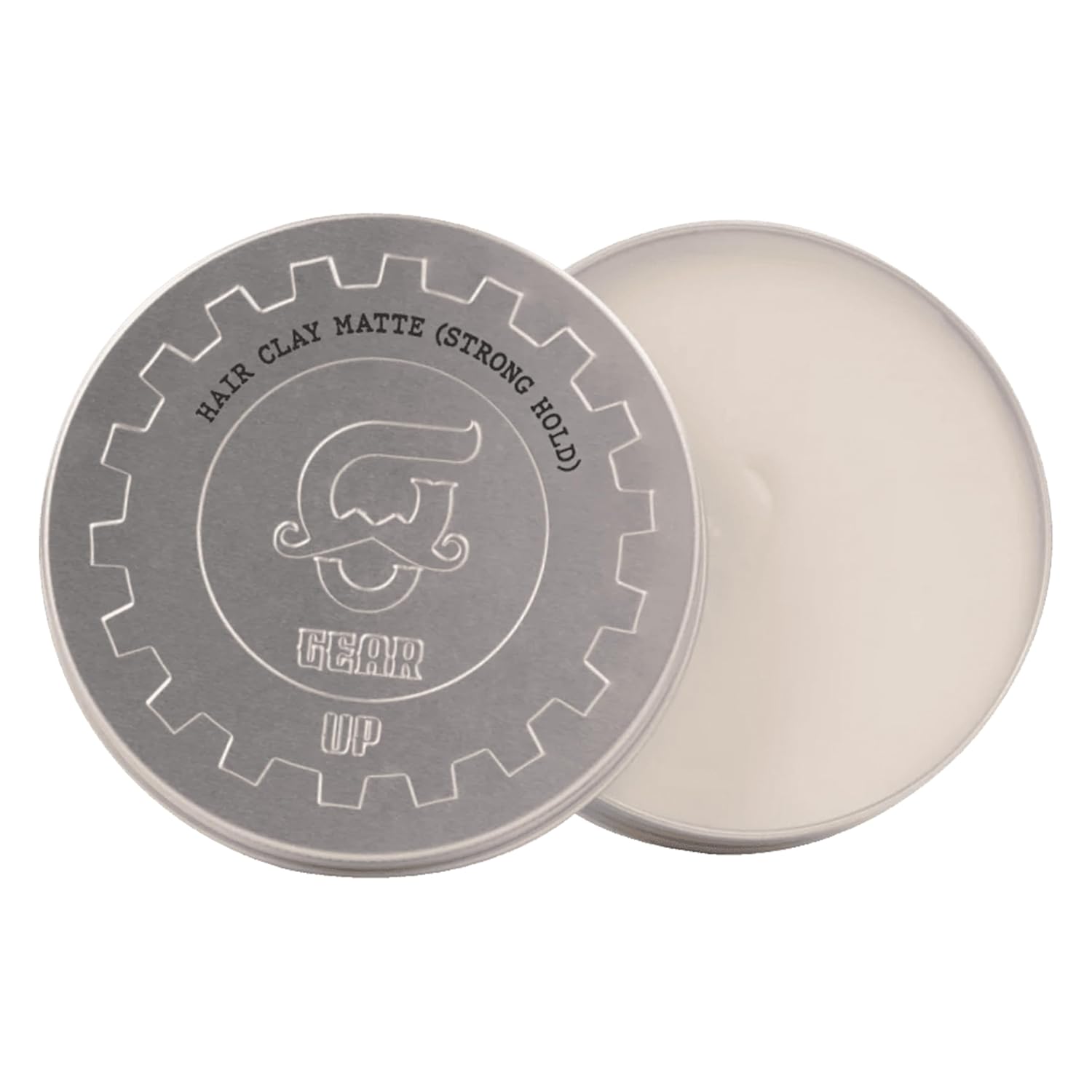 Beauty Garage Gear Up Matte Strong Hold Hair Clay Firm Grip | All-Day Definition, 100g