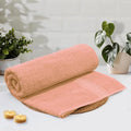 Luxe Home Cotton Bath Towel 450 GSM Quick Dry Large Size Bathroom Towels Colour Rust