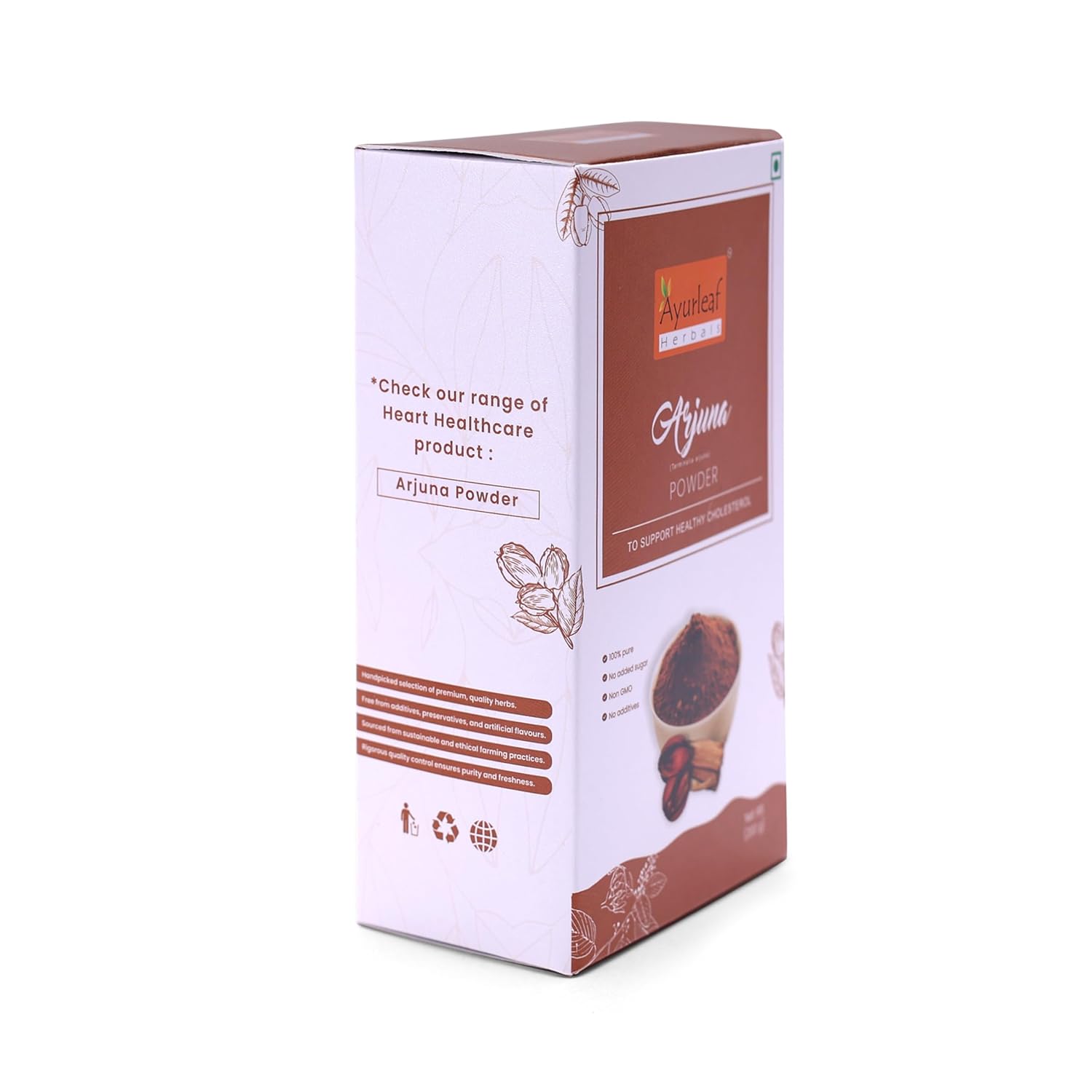 Ayurleaf Herbals Arjuna Powder - 200 Gms