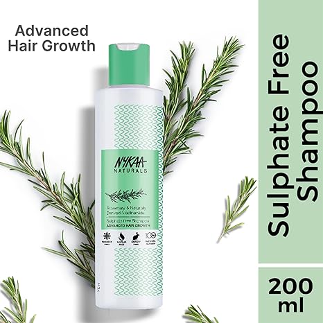 Nykaa Naturals Rosemary & Naturally Derived Shampoo - 200 ml