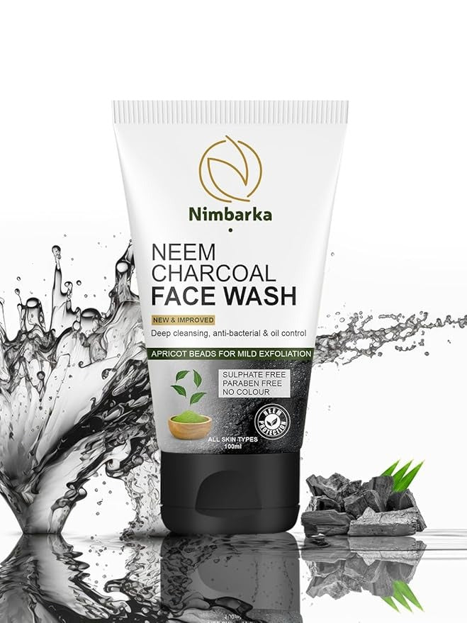 Nimbarka Neem Charcoal Face Wash - 100 ml