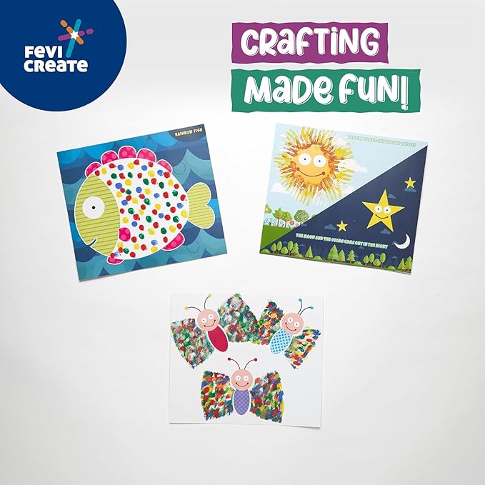 Fevicreate Pidilite Fevicreate Diy Art and Craft Box for Toddlers and Preschoolers With 7 Unique Activities Craft for 2+ Years