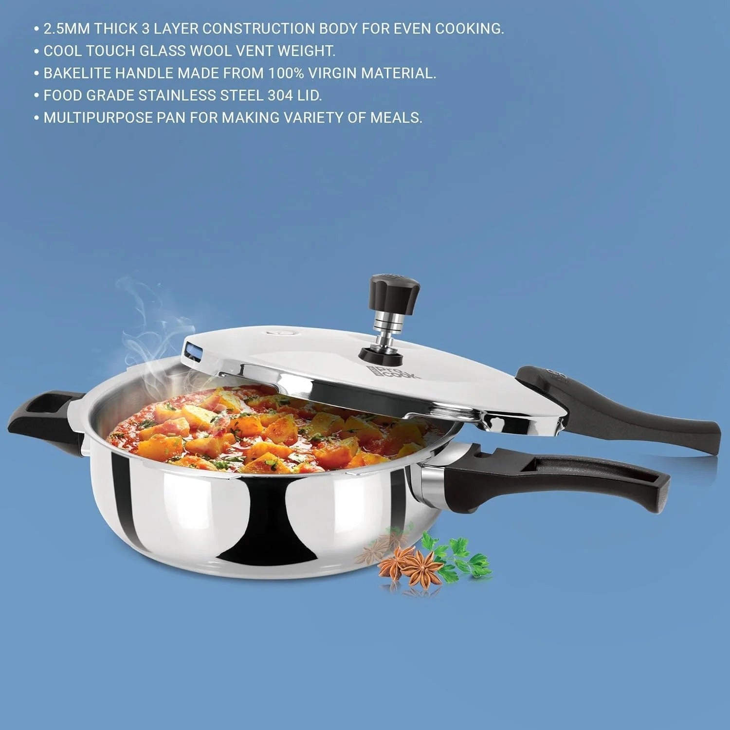 Milton ProCook Pressure Pan 4.5L