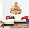 Rangoli White Glossy Vinyl Wall Sticker Premium Self-Adhesive Waterproof Parent-6 Design-24