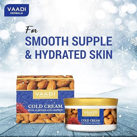 Vaadi Herbals Cold Cream - 150 gms (Pack of 3)