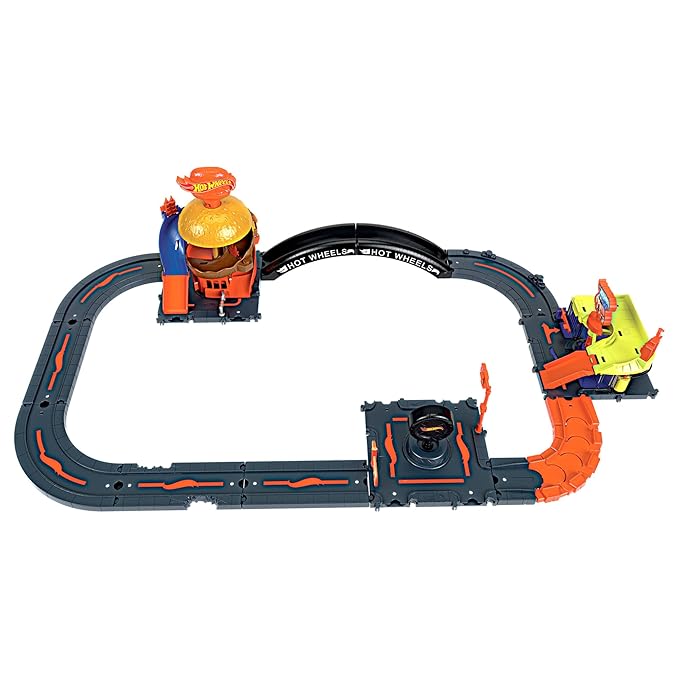 Hot Wheels Monster Trucks Demolition Doubles Safari Vs Wild Streak 1:64 Scale Multicolor