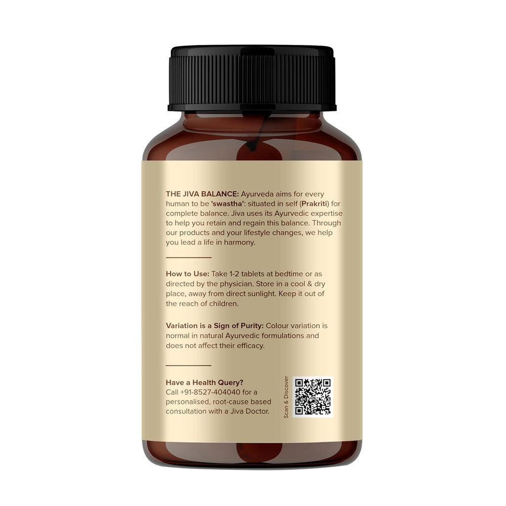 Jiva Ayurveda Sleep Well Plus Tablet -120 Tablets