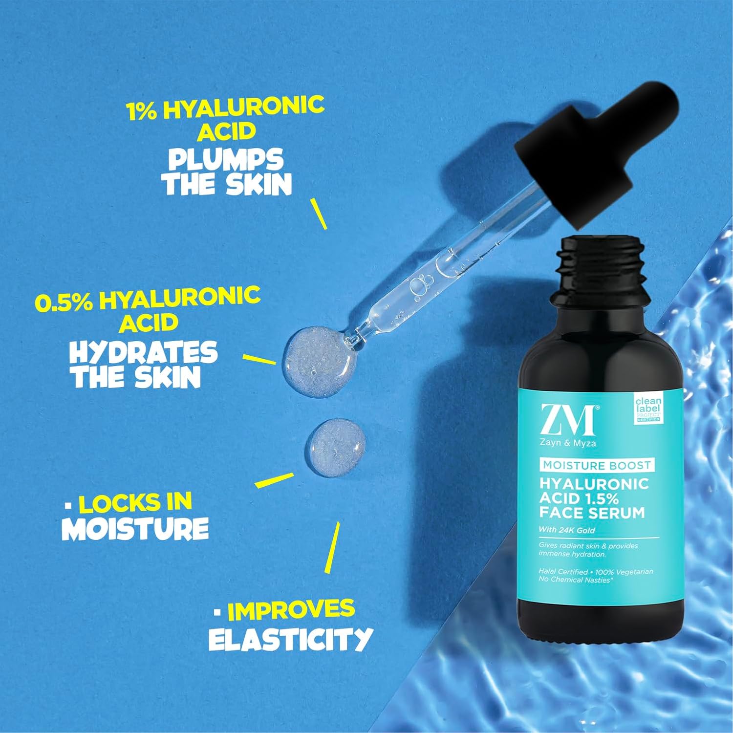 ZM Zayn & Myza 1.5% Hyaluronic Face Serum - 30 ml