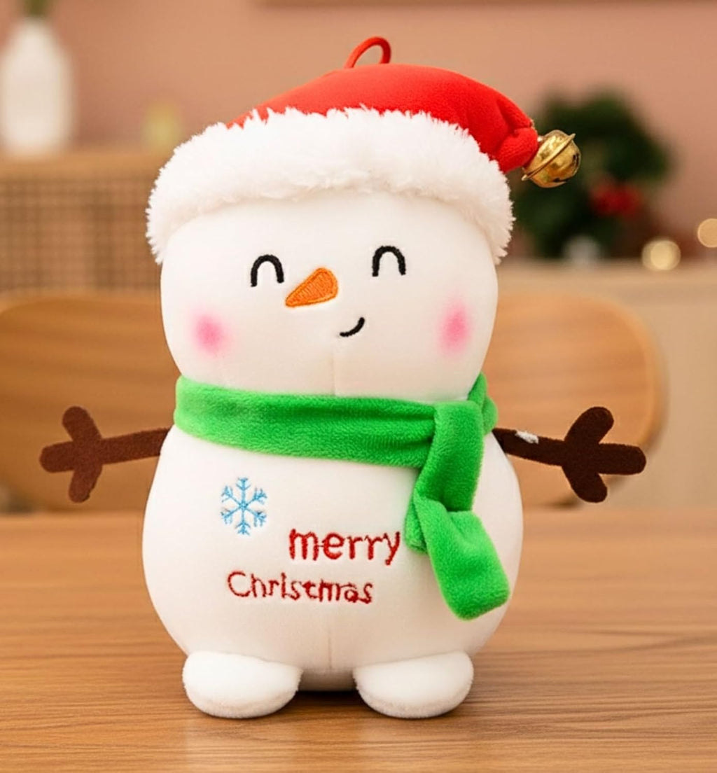 Tickles Snowman Smilling Look Soft Stuffed Plush Toy 18 cm