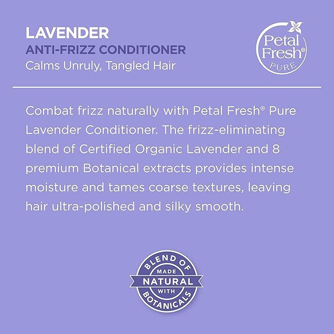 Petal Fresh Pure Anti-Frizz Lavender Conditioner - 355 ml