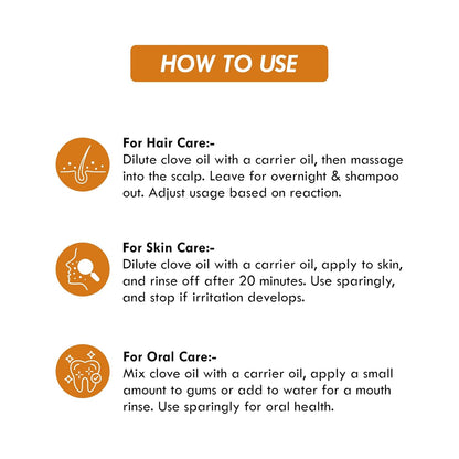 Aromatique Pure Clove Oil For Teeth Pain - 15 ml