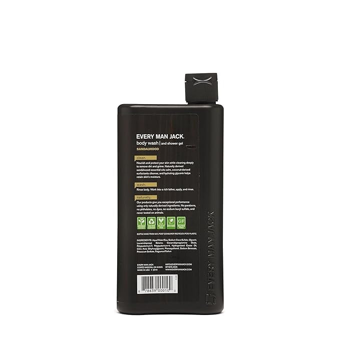 Every Man Jack Body Wash Sandalwood - 500 ml