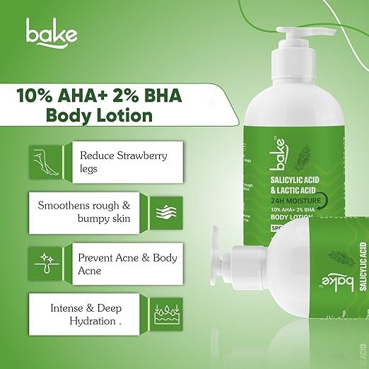Bake 10% AHA + 2% BHA Body Lotion SPF 30 PA+++ - 200 ml