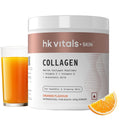 HealthKart Hk Vitals Marine Collagen Supplement (Orange, 200 Gram) | Vitamin C, E, Sodium Hyaluronate | For Healthy Skin, Hair & Nails