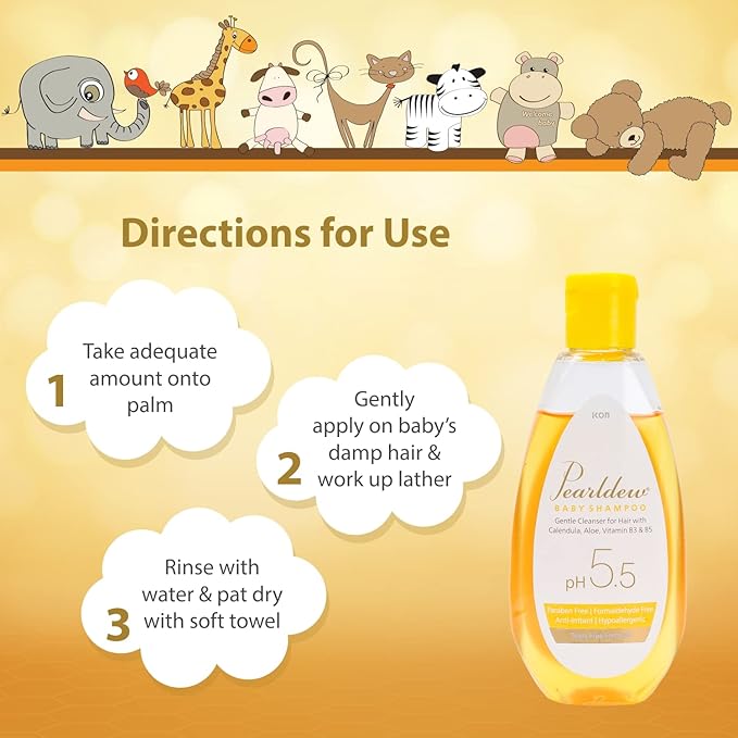 Pearldew Baby Shampoo - 100 Ml | Pack of 2