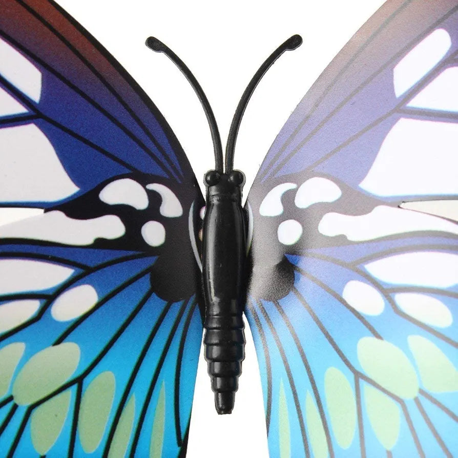 Rangoli Butterfly Wall Stick or Magnet Self Adhesive Removable PVC Design-16