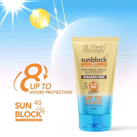 Biofresh Herbals Sunblock Cream SPF 40 - 60 ml
