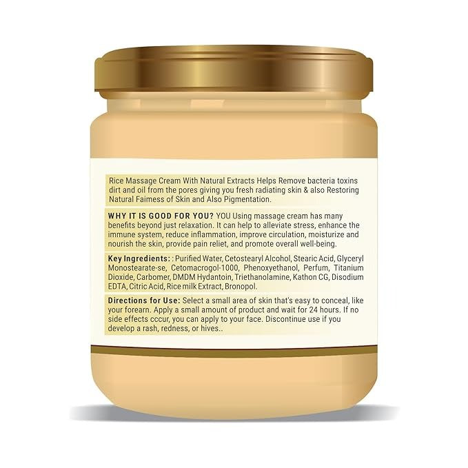 Vaidban Rupanajli Massage Cream Rice - 50 gms