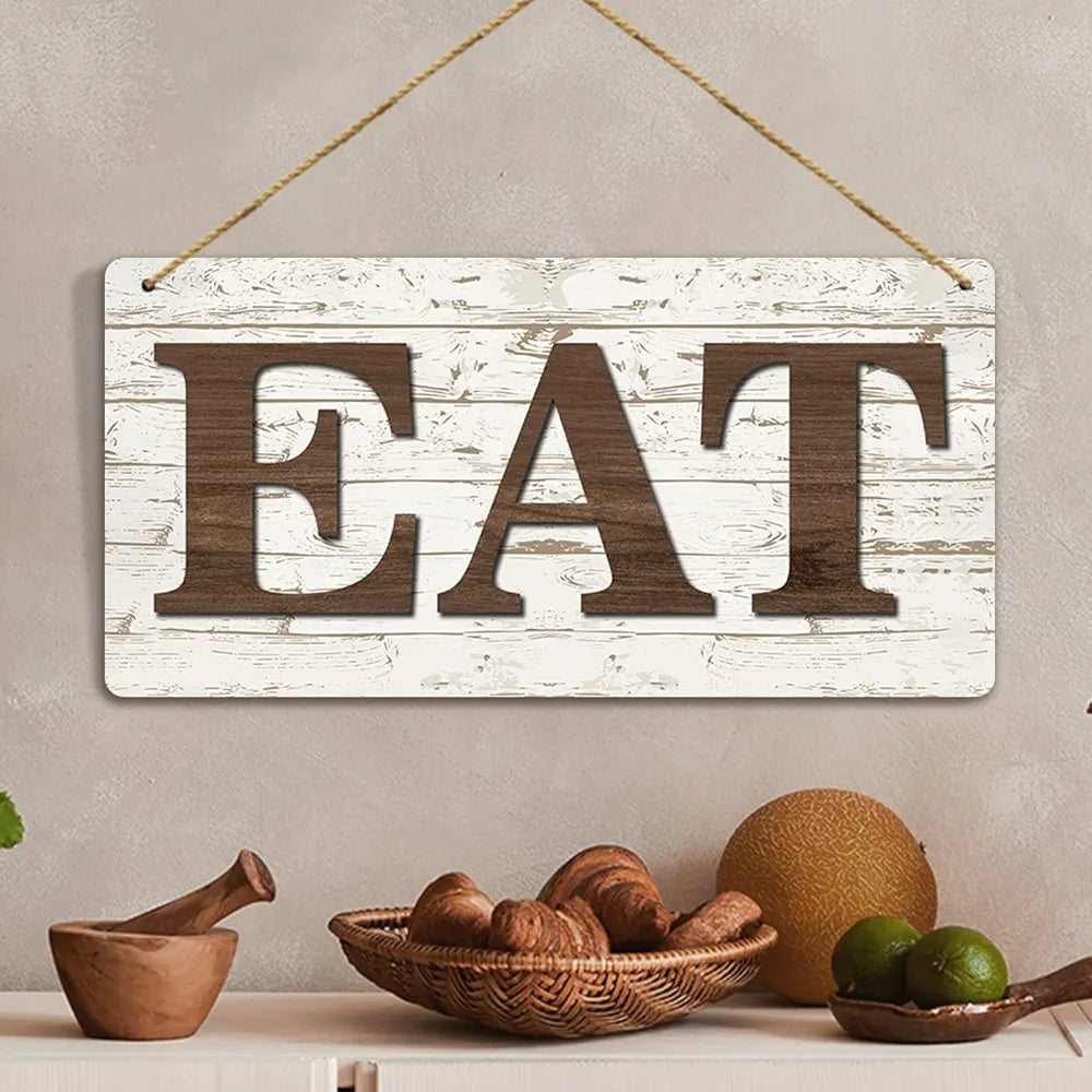 Kotart Kitchen Eat Wall Hangings For Cafe Restaurant Bar Lounge MDF