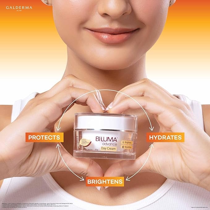Biluma Advance Skin Brightening Day cream - 50 gms