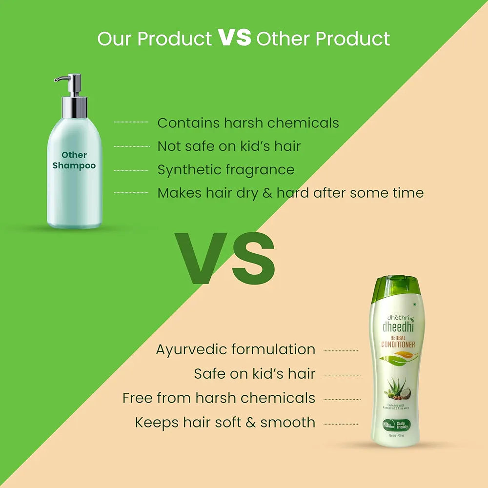 Dhathri Dheedhi Herbal Hair Conditioner - 200 ml