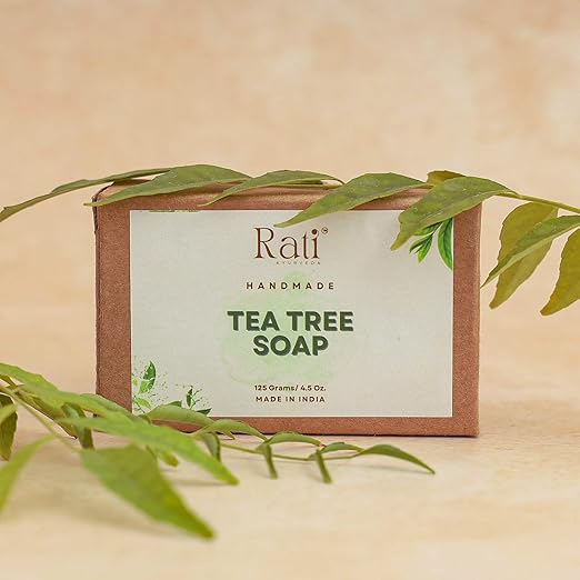 Rati Ayurveda Handmade Tea Tree Soap - 200 ml