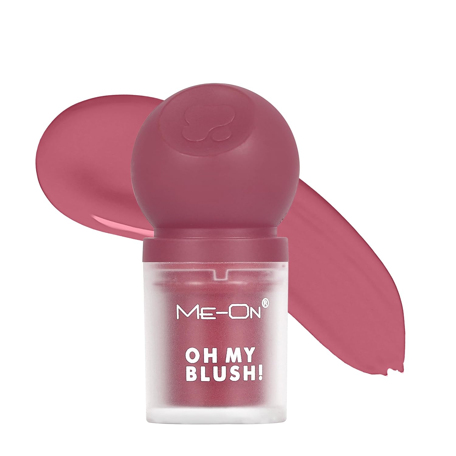 ME-ON Oh My Blush Cushion Applicator, Liquid Cheek Tint (02 Rosy)