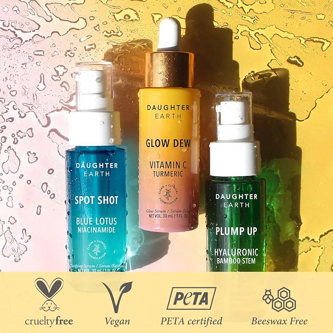 Daughter Earth Glow Dew for Brighter 20% Vitamin C Face Serum - 30 Ml