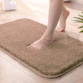 Luxe Home Bath Mat Super Soft Non Slip Vegas Mats for Bathroom Colour Rust