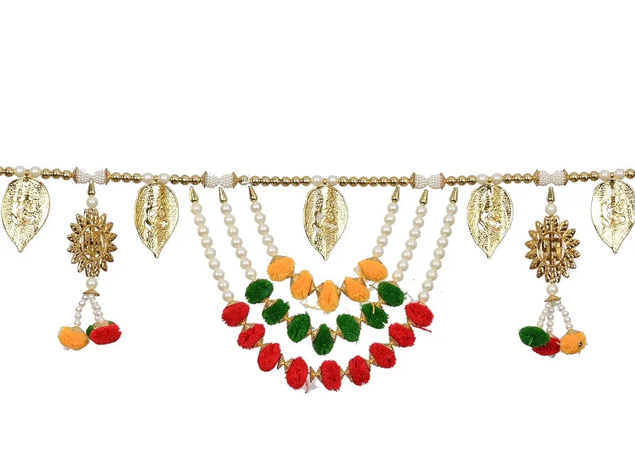 CraftVatika Door Hanging Toran Ganesha Swastik Design Toran Multicolour