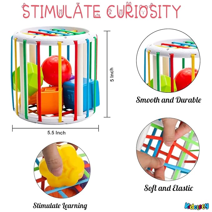 Kidology Baby Cylindrical Shape Sorting Toy