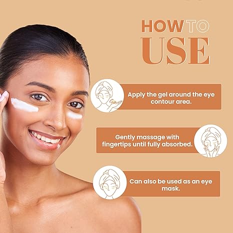 WildOak Organic Kumkumadi Under Eye Gel - 50 gms