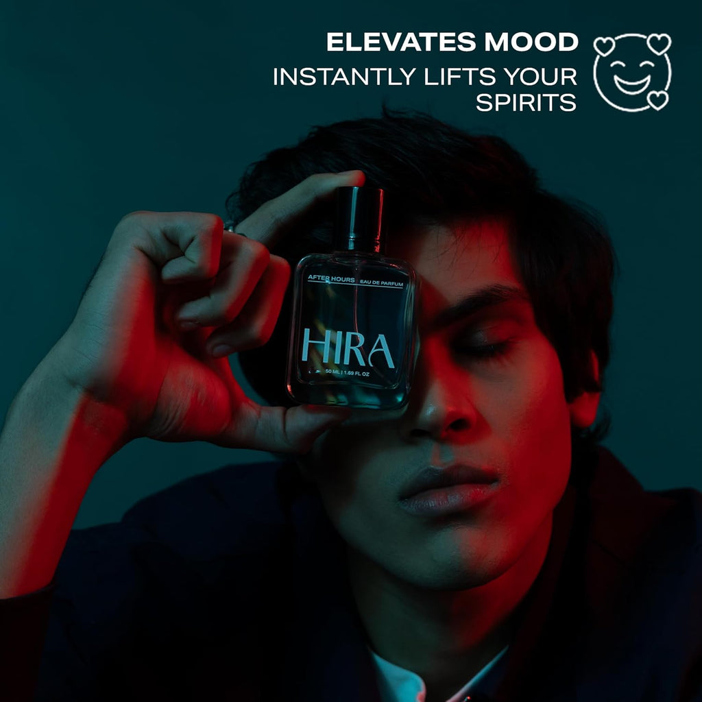HIRA After Hours Perfume for Men | Perfume for Men Long Lasting Smell | Best Men Perfume with Fresh & Woody Notes | Bold Night-Out & Date Fragrance | 50ml Eau De Parfum for Men