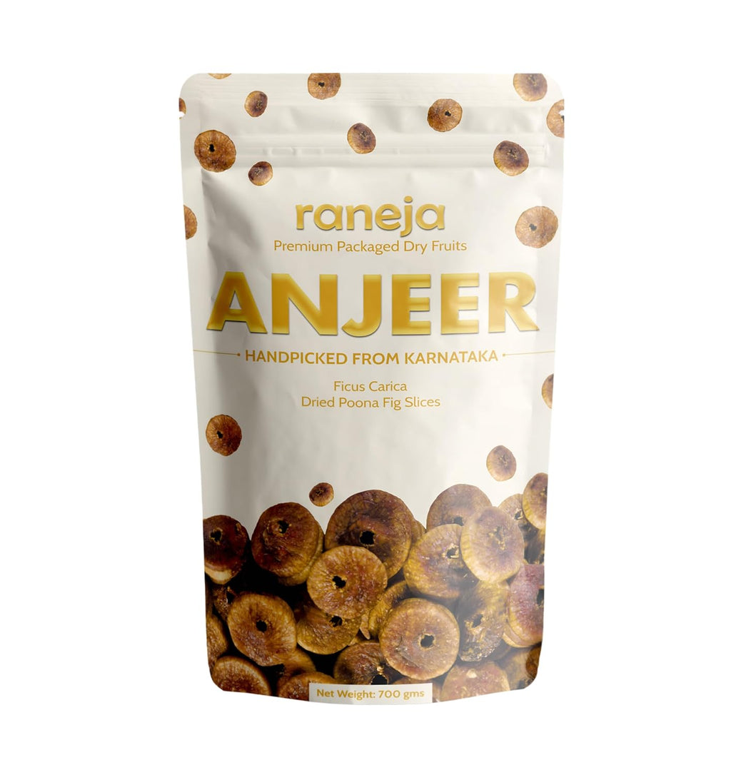 RANEJA Premium Dried Afghani Anjeer 400g | 100% Natural Healthy Snack Rich in Essential Nutrients | Perfect for Daily Snacking, Breakfast, Baking & Smoothies | Hygienically Packed