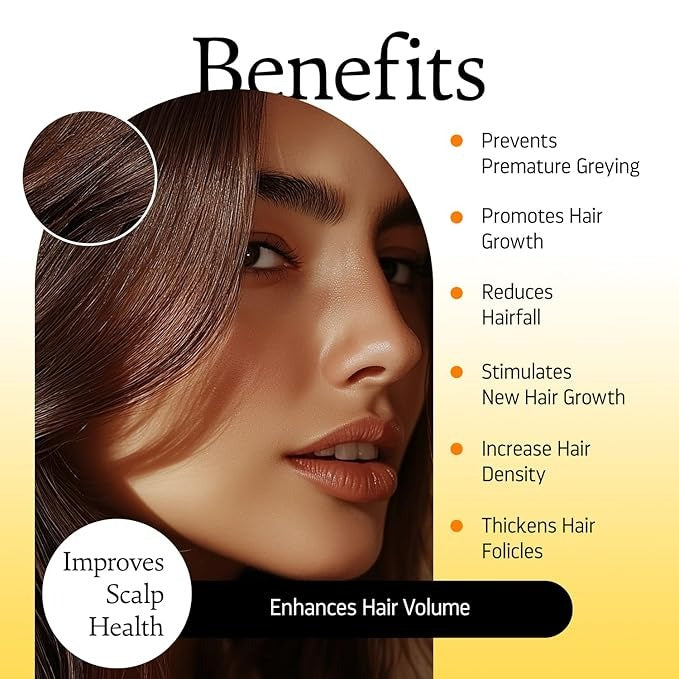 Indulgeo Essentials Gain Again Luxuriant Hair Vitalizer Growth Serum 2.0 - 50 ml