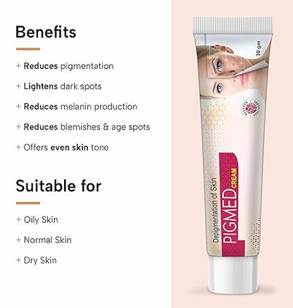 Neuhack Pigmed De Pigmentation cream - 30 gms