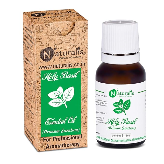 Naturalis Essence of Nature Holy Basil Essential Oil - 15 ml
