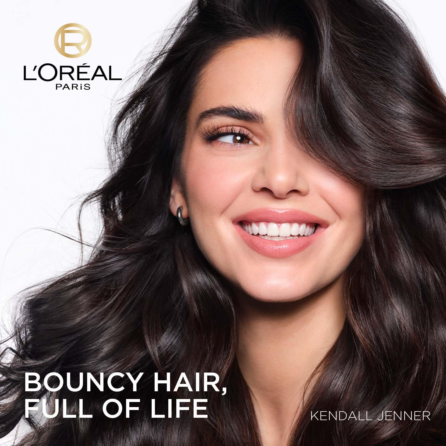 L'Oreal Paris Moisture Filling Shampoo, With Hyaluronic Acid, For Dry & Dehydrated Hair, Adds Shine & Bounce, Hyaluron Moisture 72H, 200ML.