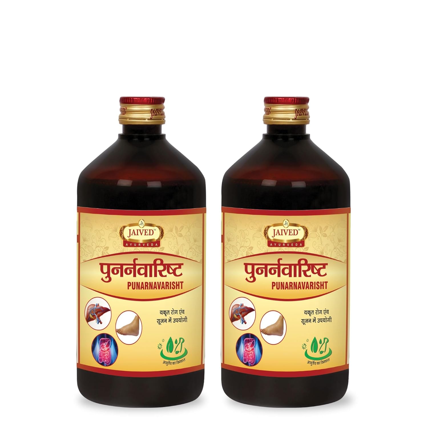Jaived Ayurveda Punarnavarist - 450 ml (Pack of 2)