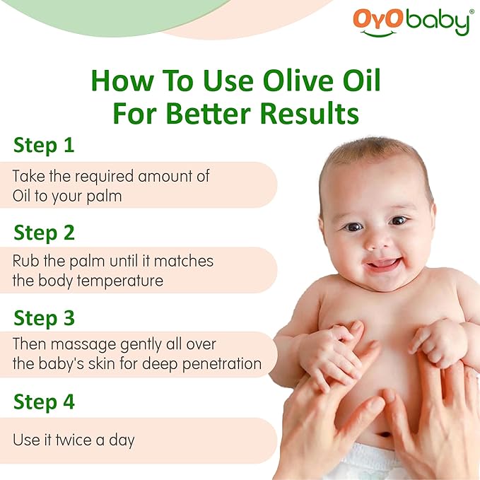 Oyo Baby Natural Baby Oil for New Born - 100 ml